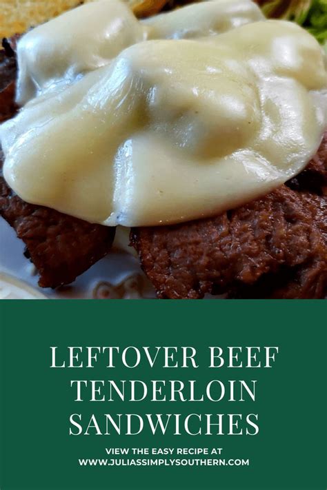 I have to say that vice and the girls were quite pleased. Leftover Beef Tenderloin Sandwiches | Recipe | Beef tenderloin recipes, Beef tenderloin ...