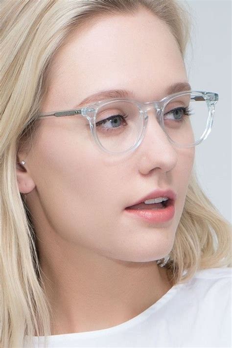 aura ethereal sheer round feminine frames eyebuydirect eyeglasses eyebuydirect glasses