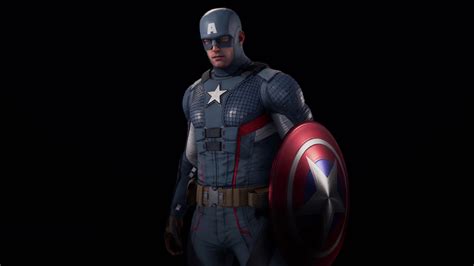 Marvels Avenger Captain America 5k Wallpaperhd Games Wallpapers4k