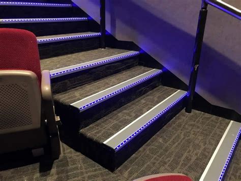3m Led Stair Nosing Led Light Aluminum Extrusion For Cinema Step Light Buy Cinema Step Light