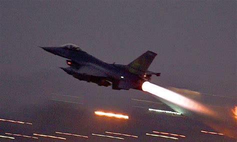 F 16 Night Afterburner Takeoffs Aiirsource