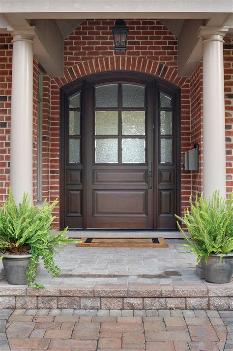 Classic Custom Entry Doors Gd 652w 2sl Arched Entry Doors Entry Doors Wood Front Entry Doors