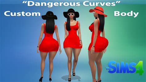 the killasims tumblr — the “dangerous curves” body presetthe new