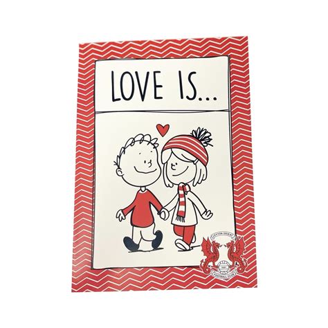 Love Is Valentines Day Card Leyton Orient Club Shop