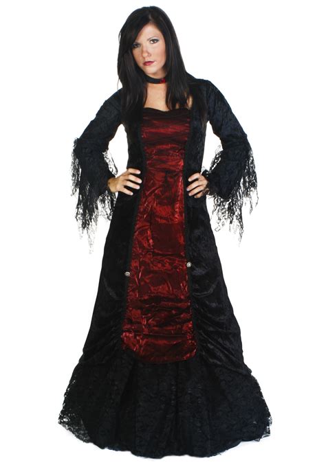 Womens Gothic Vampire Costume Halloween Costume Ideas 2023