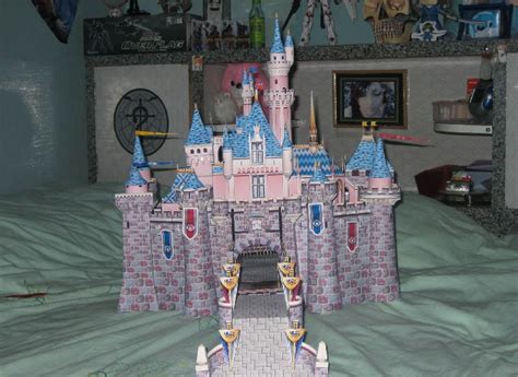 Buy Sleeping Beauty Castle Paper Model Adults 3d