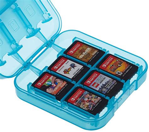Amazonbasics Game Storage Case For Nintendo Switch Blue Uk