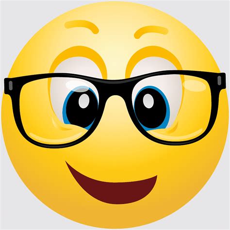 Geek Face With Tears Of Joy Emoji Wink Emojipedia Sunglasses Emoji