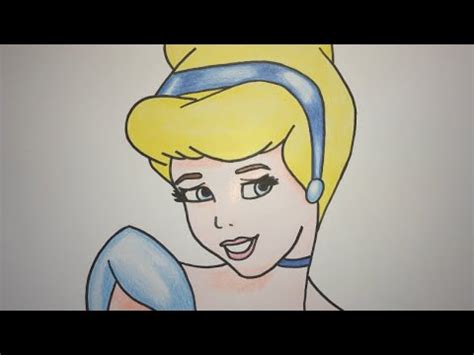Learn how to draw cinderella quickly & easily! How To Draw Cinderella Step By Step - YouTube