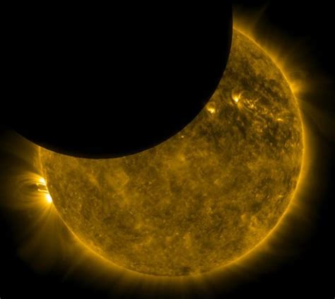 Real Images Of Eclipses Seen From Space Universe Today