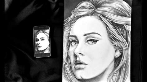 desenhando Adele drawing Adeledesenhista de retrato em São Paulo