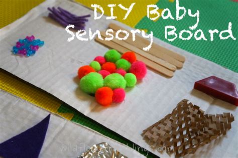 Baby Sensory Board Diy Wildflower Ramblings