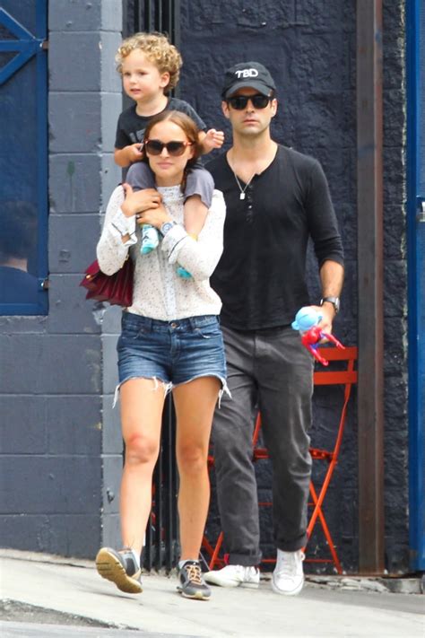 Natalie Portman And Benjamin Millepied Step Out With Their Son Aleph