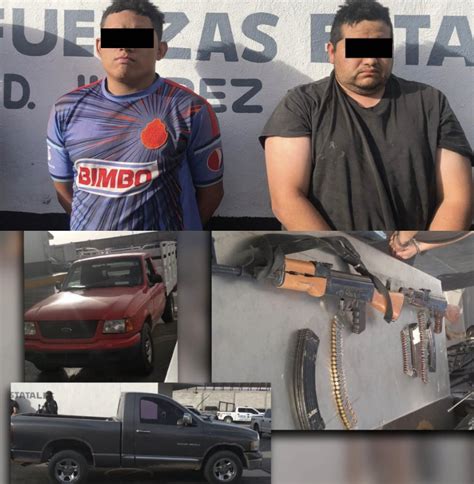 Capturan En Ciudad Juárez A Dos Presuntos Sicarios Del “cártel De Sinaloa” Por La Libre