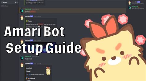 Discord Amari Leveling Bot Setup Guide Youtube