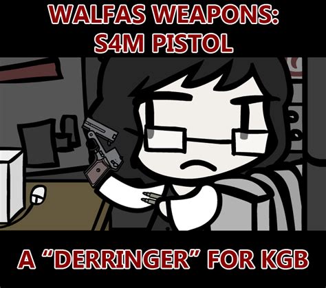 Walfas Weapons S4m Pistol By Red Imprisoner On Deviantart