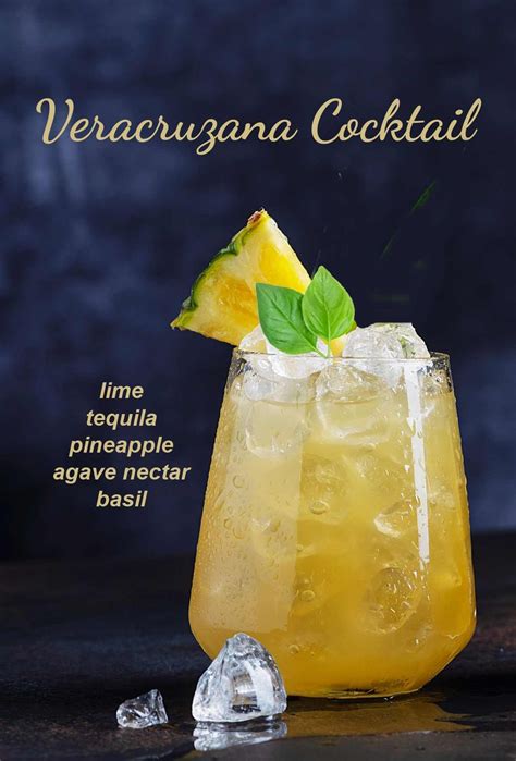 Cocktail Recipes Tequila Cocktail Drinks Cocktail Ideas Pineapple Syrup Pineapple Cocktail