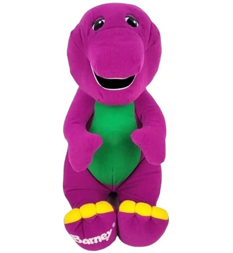 Vintage 1996 Playskool Talking Barney 18 Plush Dinosaur Lyons Group