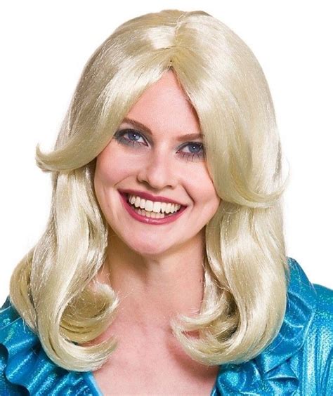 70s Glamour Blonde Wig
