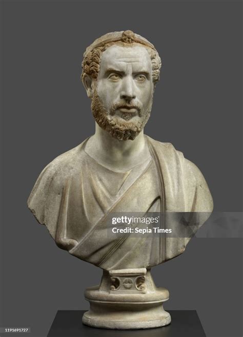 Portrait Bust Of A Man Perhaps A Priest Of Serapis Roman Empire