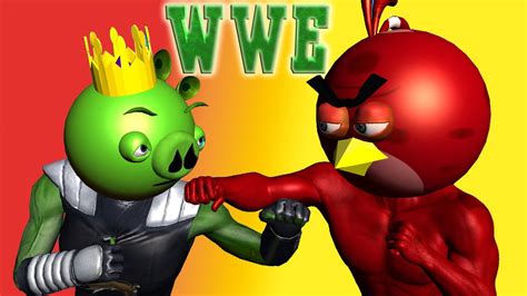 Angry Birds In Wwe Immortals ♫ 3d Animated Game Mashup