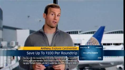 But even if you only fly once or twice a year with. United MileagePlus Explorer Chase Card TV Commercial, 'Put Everything On It' - iSpot.tv