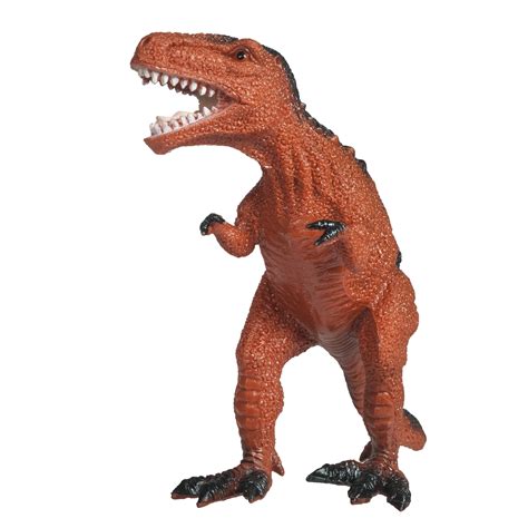 Adventure Force 6 Inch Red Plastic T Rex Dinosaur Toy