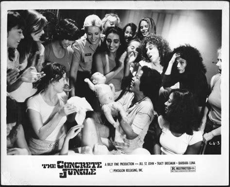 CONCRETE JUNGLE 1982 Original 8x10 Photo Sexploitation Women S