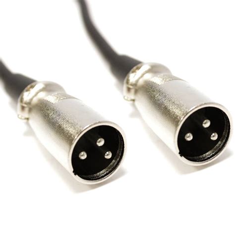 DMX512 DMX Kabel XLR 3pol Stecker Auf 3pol XLR Male 5m Cablematic