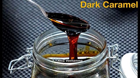 Dark Caramel Syrup Recipe How To Make Dark Caramel Syrup Dark
