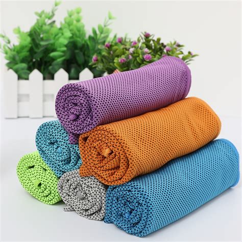 Fitness Towel Ice Cold Quick Dry For Instant Relief Cooling Neck