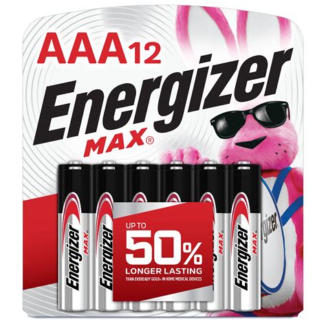 Buy Energizer Max Aaa Batteries 12 Pack Triple A Alkaline Batteries