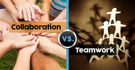 Collaboration Vs Teamwork Whats The Difference Teamwork And