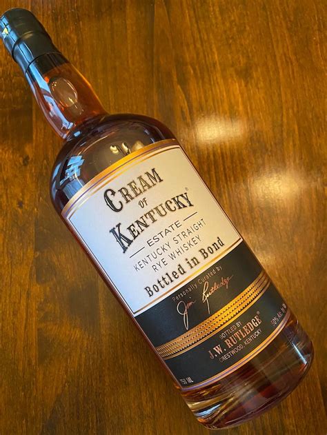 Cream Of Kentucky Releases A Bottled In Bond Straight Rye Whiskey