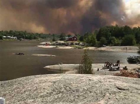 Wildfire Threat Prompts Evacuations In Northeastern Ontario