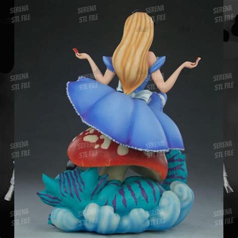 Alice in Wonderland D Prints STL File Etsy 日本