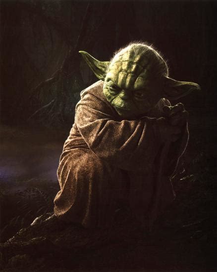 Star Wars Movie Yoda Glossy Photo Photograph Print Photo At