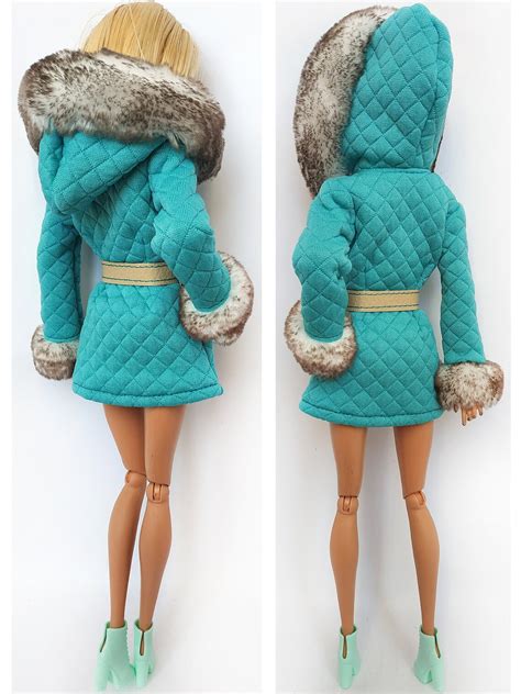 barbie clothes barbie jacket fashion royalty doll clothes etsy
