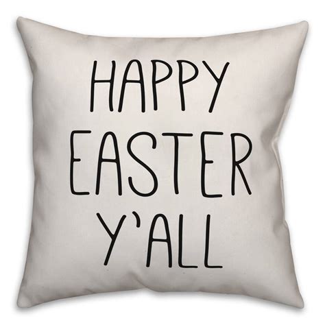 Look For The Happy Easter Yall Throw Pillow At Michaels