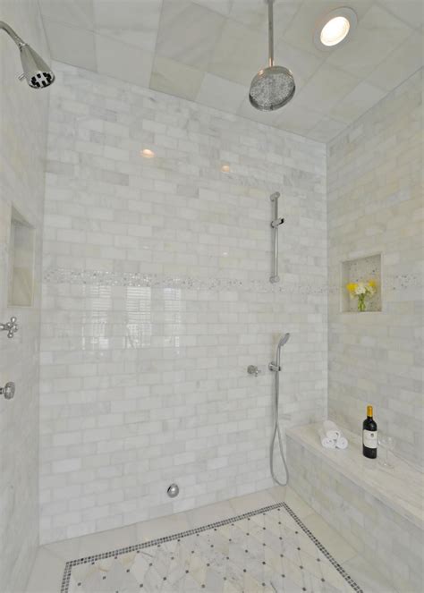 White Marble Shower 50 Cool And Eye Catchy Bathroom Shower Tile Ideas