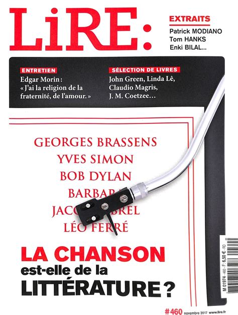 Lire Magazine Littéraire N° 460 Abonnement Lire Magazine Littéraire Abonnement Magazine Par