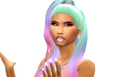 Sims 4 Nicki Minaj Barbie Dreams Rap Animations Download Youtube