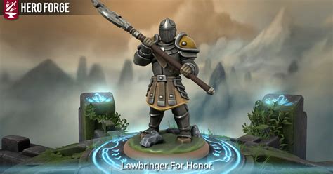 Lawbringer For Honor Made With Hero Forge