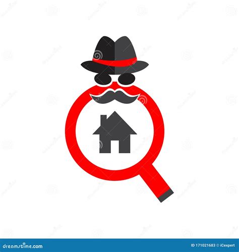 Home Inspection Services Minimal Logo Stock Vector Illustration Of