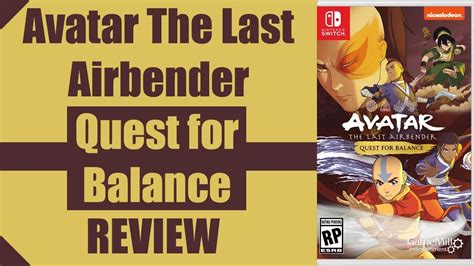 Avatar The Last Airbender Quest For Balance Review Switch Youtube