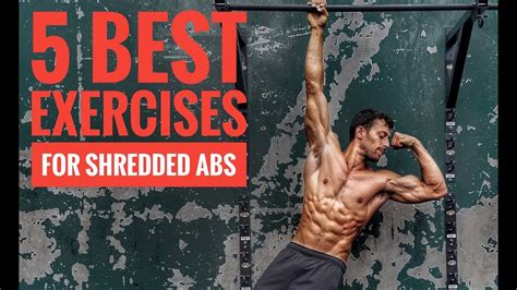 5 Best Exercises For Shredded Abs Youtube