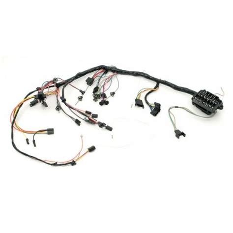 Chevelle Dash Wiring Harness Main For Cars With Warning Lights 1967