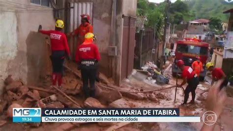 Prefeitura De Santa Maria De Itabira Decreta Estado De Calamidade Pública Após Chuva Mg2 G1