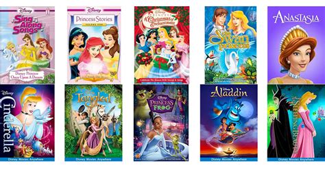 All Disney Princess Movies Fabulessly Frugal