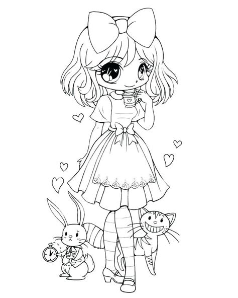 Image Result For Cute Chibi Girl Chibi Coloring Pages